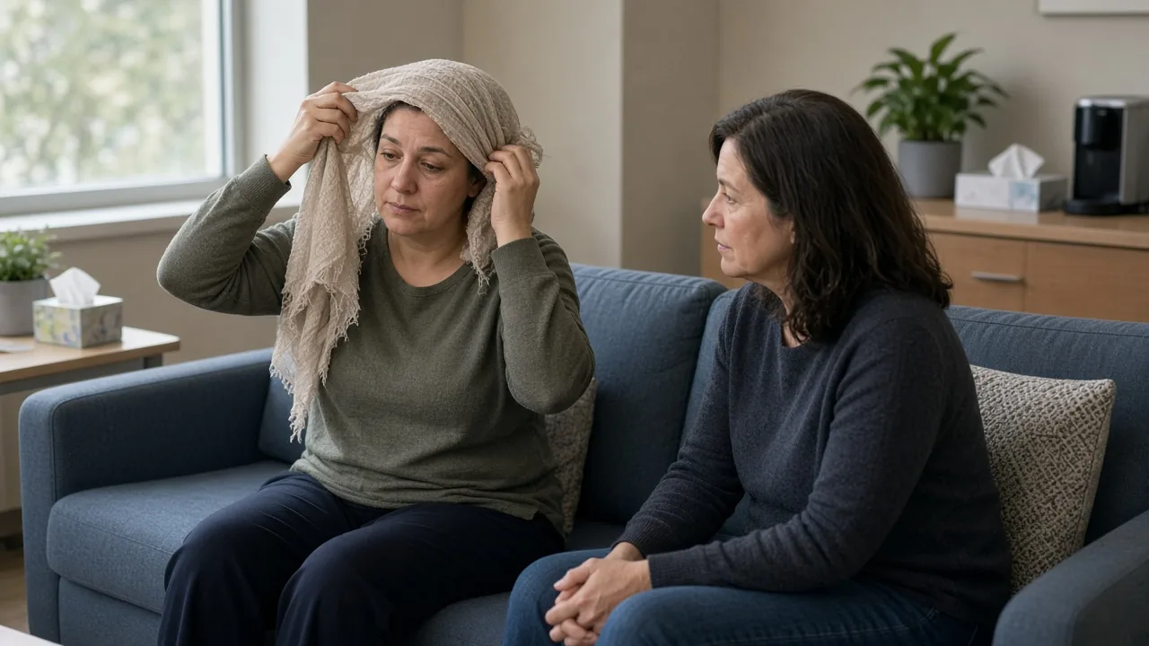 Fatigue and hair-care support during breast cancer chemotherapy