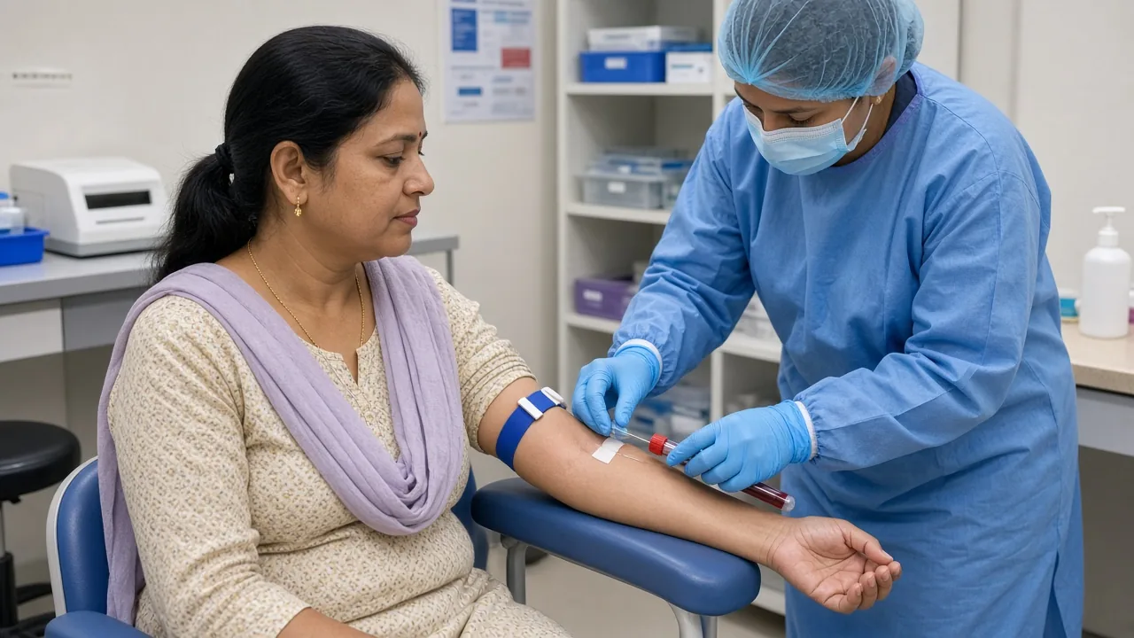 Blood tests during breast cancer follow-up when clinically indicated
