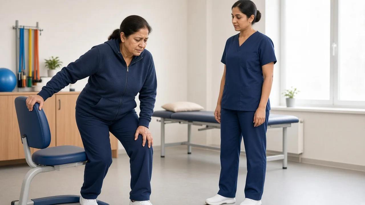 Joint stiffness assessment during aromatase-inhibitor treatment