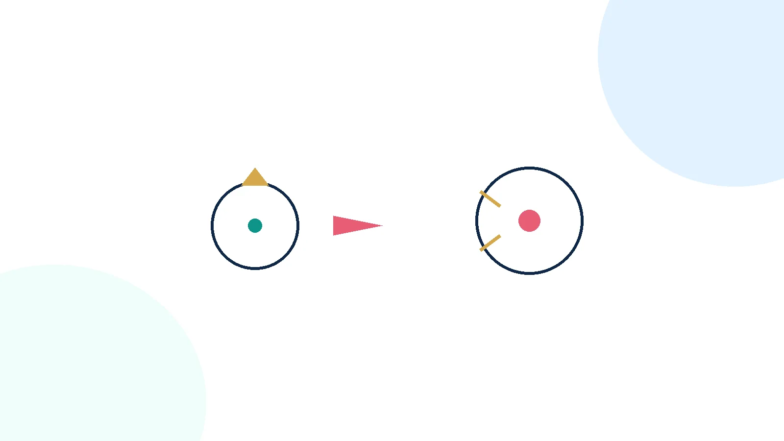 Educational unlabeled schematic of an engineered T cell with a chimeric receptor approaching a marked tumour cell